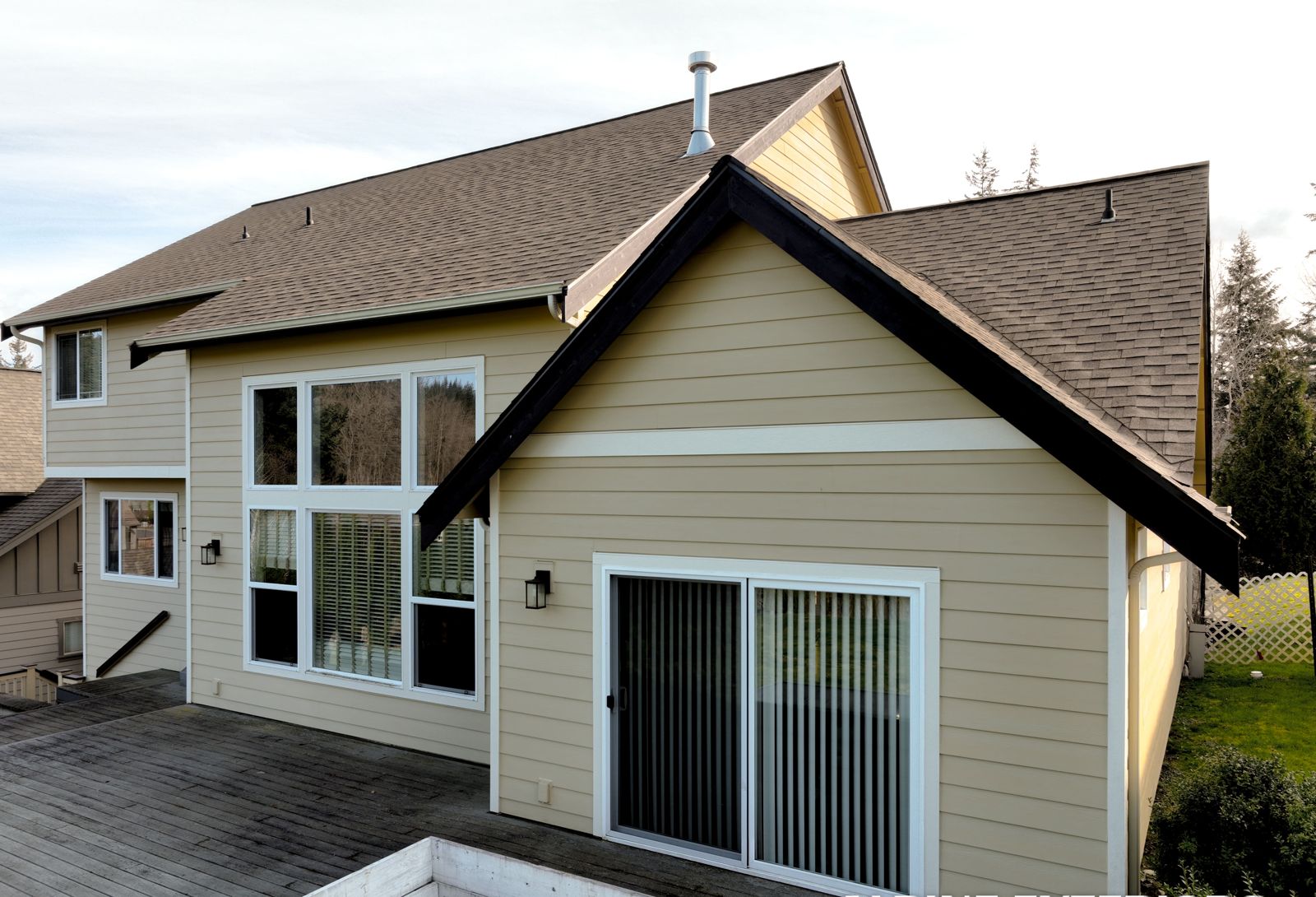 Alpine Exteriors siding project in Whatcom County, Washington
